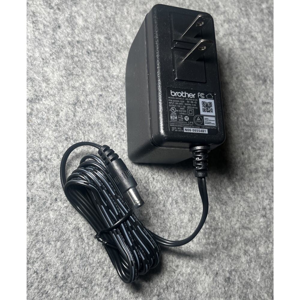 NEW OEM Brother AD-E001A US 12V 2A AC Power Adapter For Label Printer Genuine